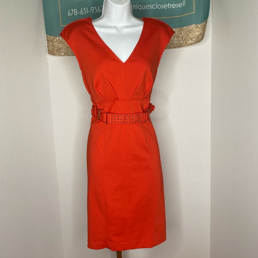 Jennifer Lopez blood orange dress size 8